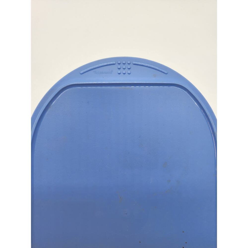 Tupperware Fridge Stackabes‎ Deli Keeper Meat Cheese Container Vintage Blue - Picture 2 of 2